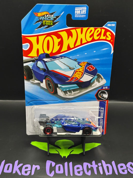Hot Wheels 2026 Blue Punk Rod 200/250 Team Wheels 2/5 K Case