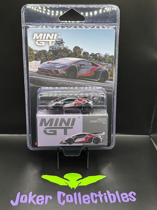 Mini GT #1177 LB WORKS Lamborghini Huracán GT RONIN Grey