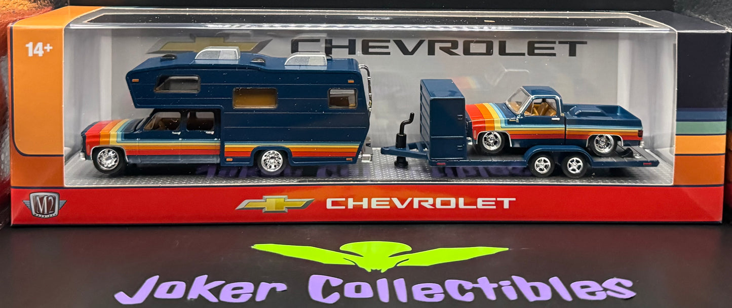M2 Machines Auto-Haulers 1975 Chevrolet Cheyenne Super 30 & 1978 Chevrolet C10 Silverado R100 26-16