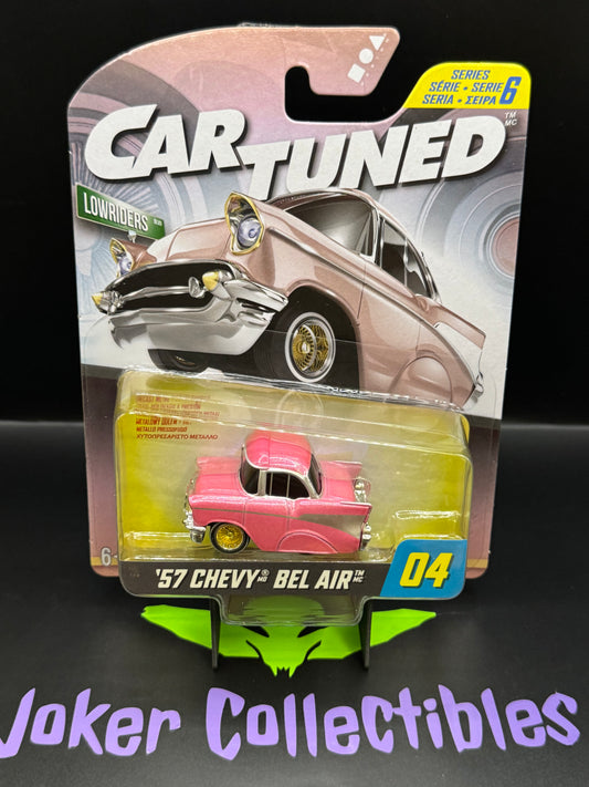 CarTuned Series 6 Hobby Exclusives '57 Chevy Bel Air Lowriders # 04 Car Tuned