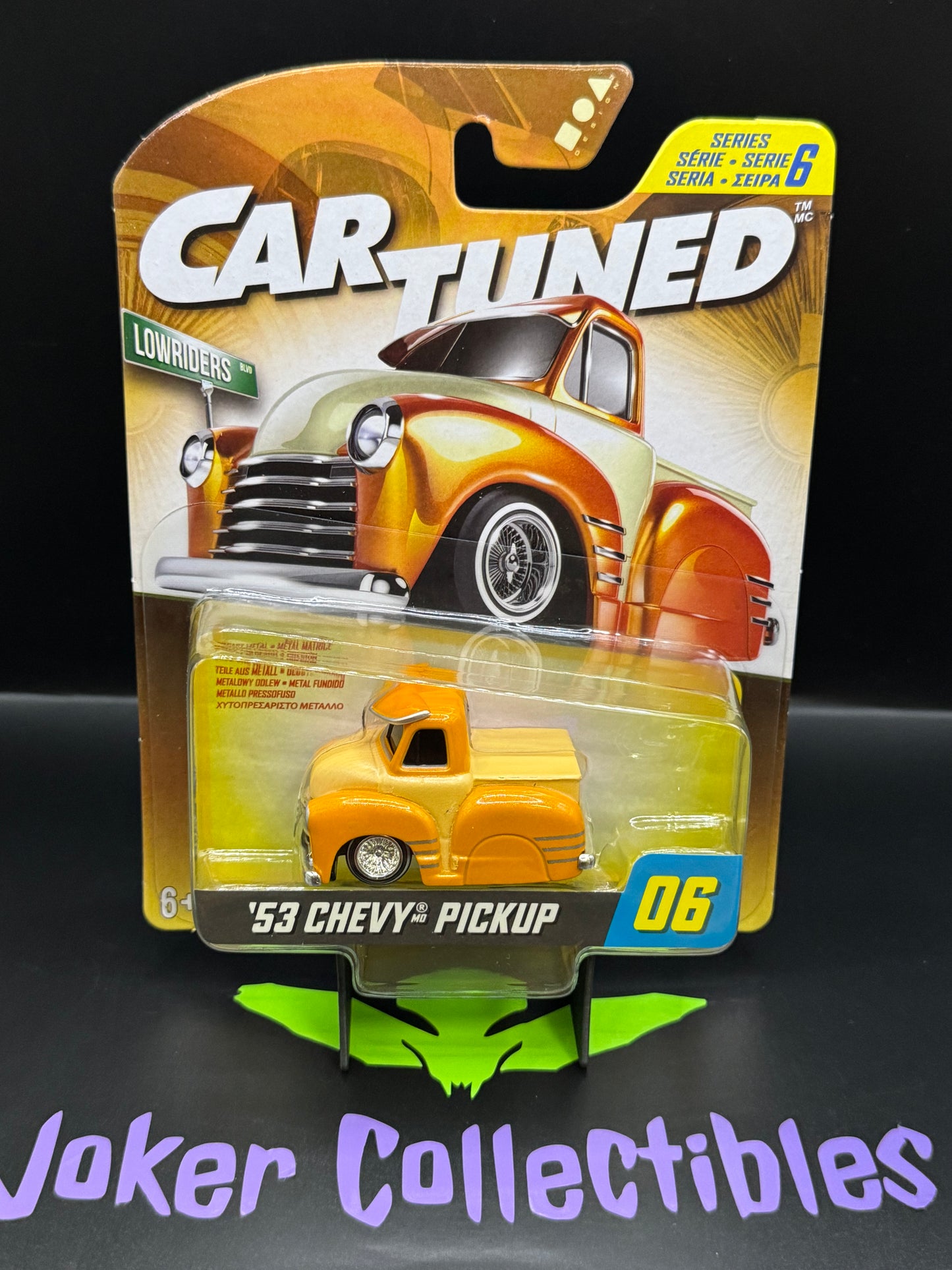 CarTuned Series 6 Hobby Exclusives '53 Chevy Pickup Lowriders # 06 Car Tuned
