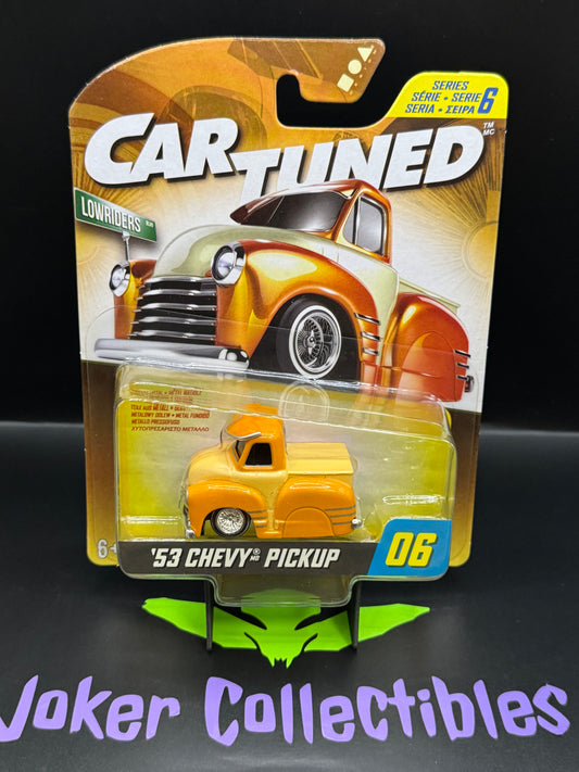 CarTuned Series 6 Hobby Exclusives '53 Chevy Pickup Lowriders # 06 Car Tuned