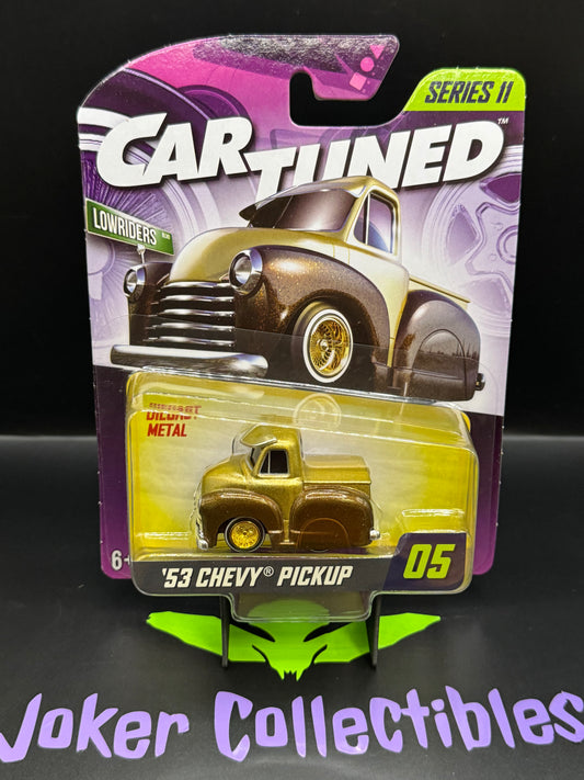 CarTuned Series 11 Mainline '53 Chevy Pickup Lowriders # 05 Car Tuned