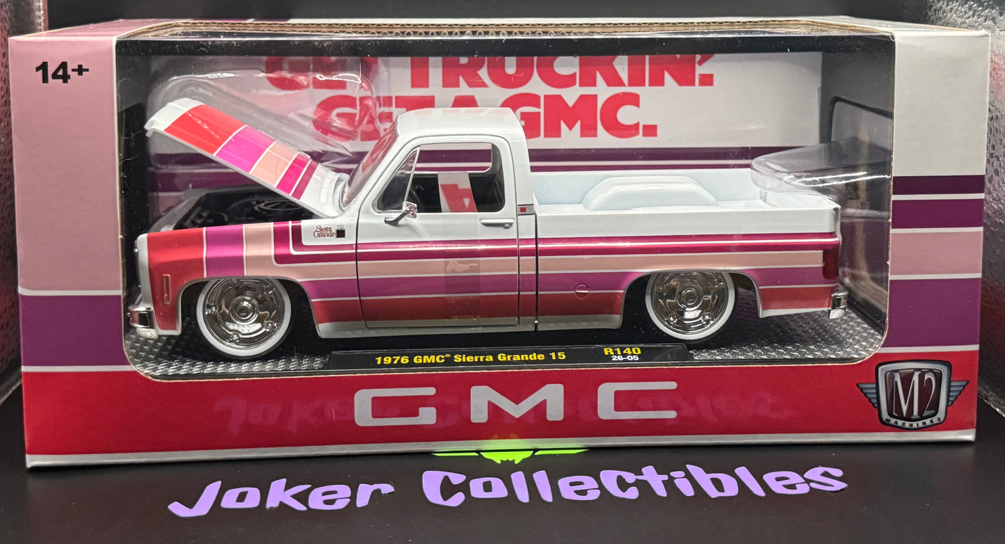 M2 Machines 1:24 Scale 1976 GMC Sierra Grande 15 R140 26-05