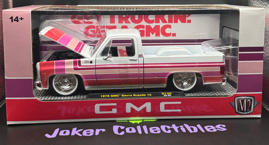 M2 Machines 1:24 Scale 1976 GMC Sierra Grande 15 R140 26-05