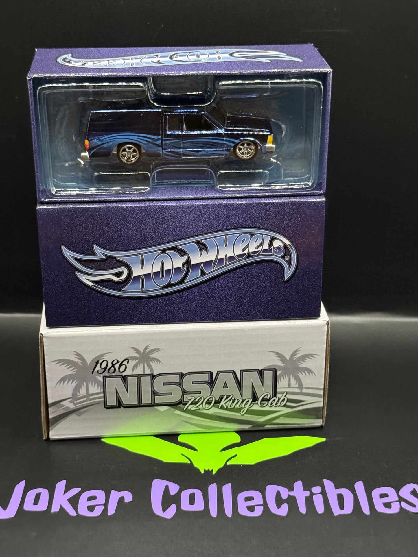 Hot Wheels 2026 RLC Exclusive Red Line Club 1986 Nissan 720 King Cab Blue