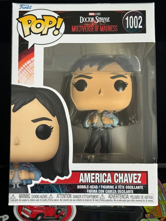 Marvel Doctor Strange in the Multiverse of Madness America Chavez Funko Pop #1002