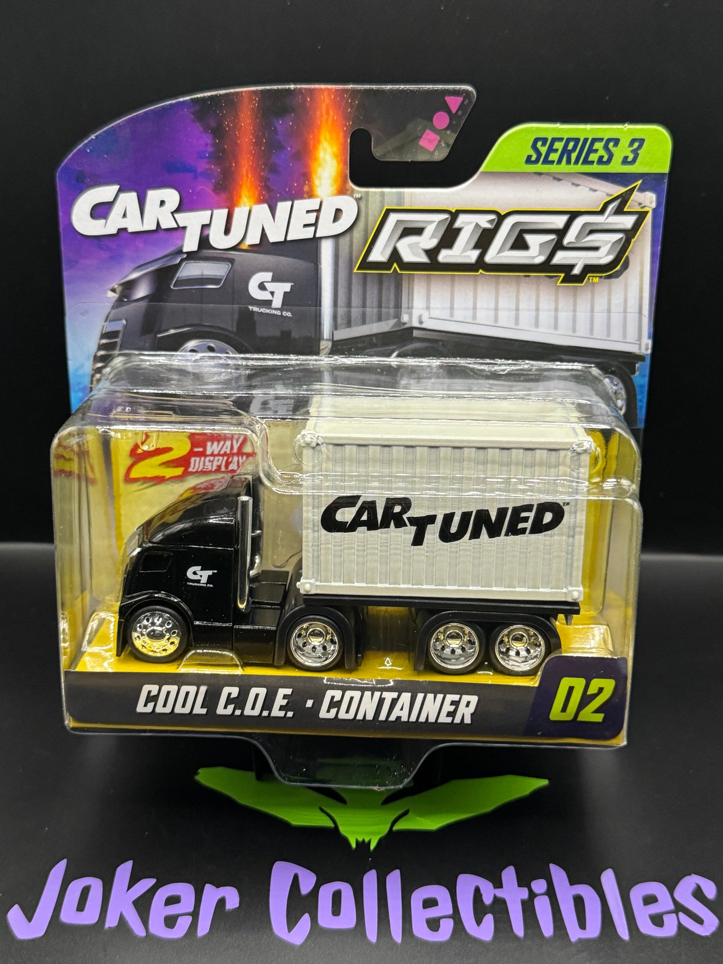 CarTuned Rigs Rig$ Series 3 Black & White Cool C.O.E. - Container # 02 Car Tuned