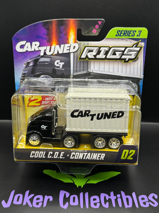 CarTuned Rigs Rig$ Series 3 Black & White Cool C.O.E. - Container # 02 Car Tuned