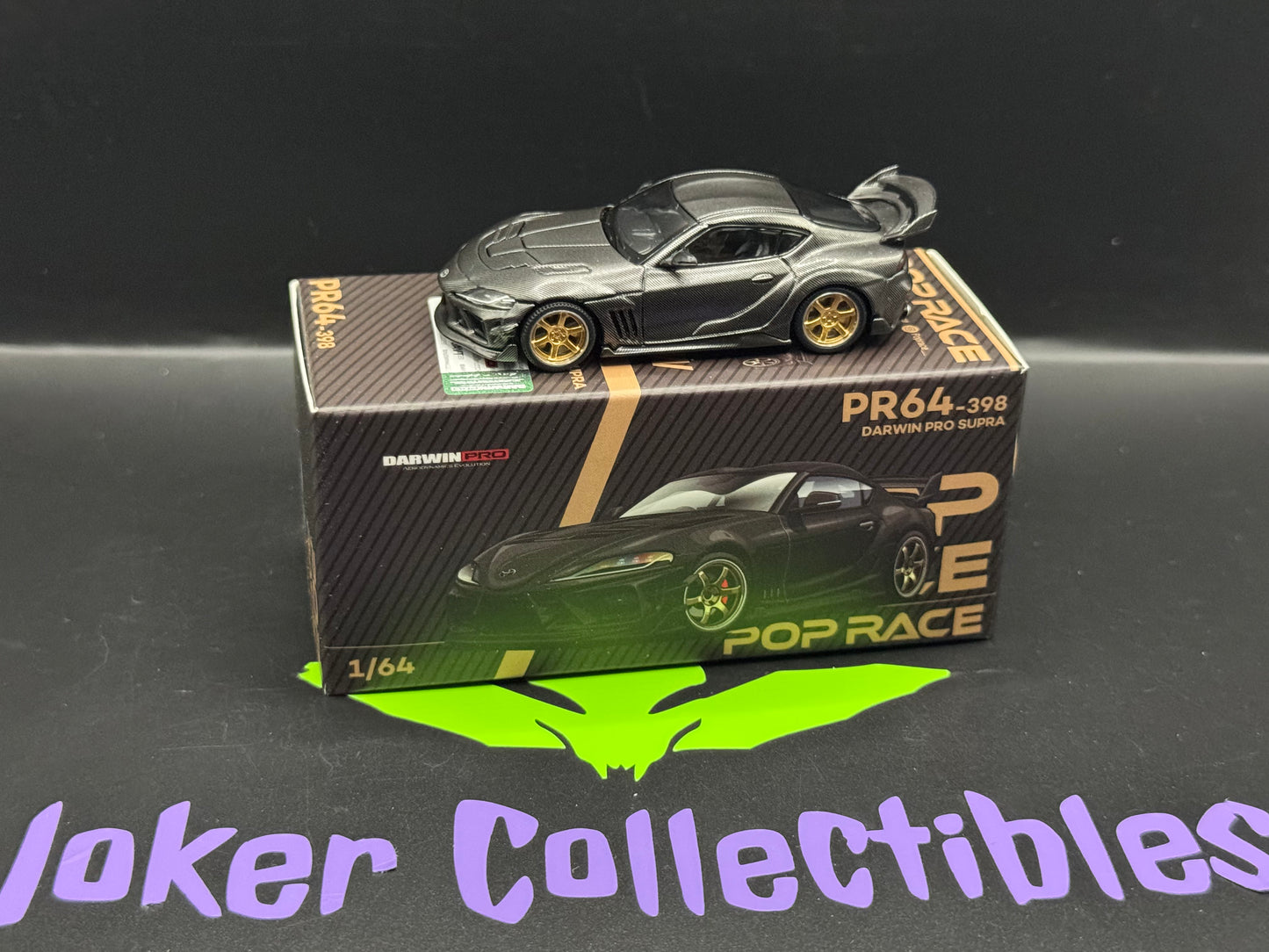 Pop Race Darwin Pro 66G WBK Toyota Supra A90 Carbon Edition PR64-398
