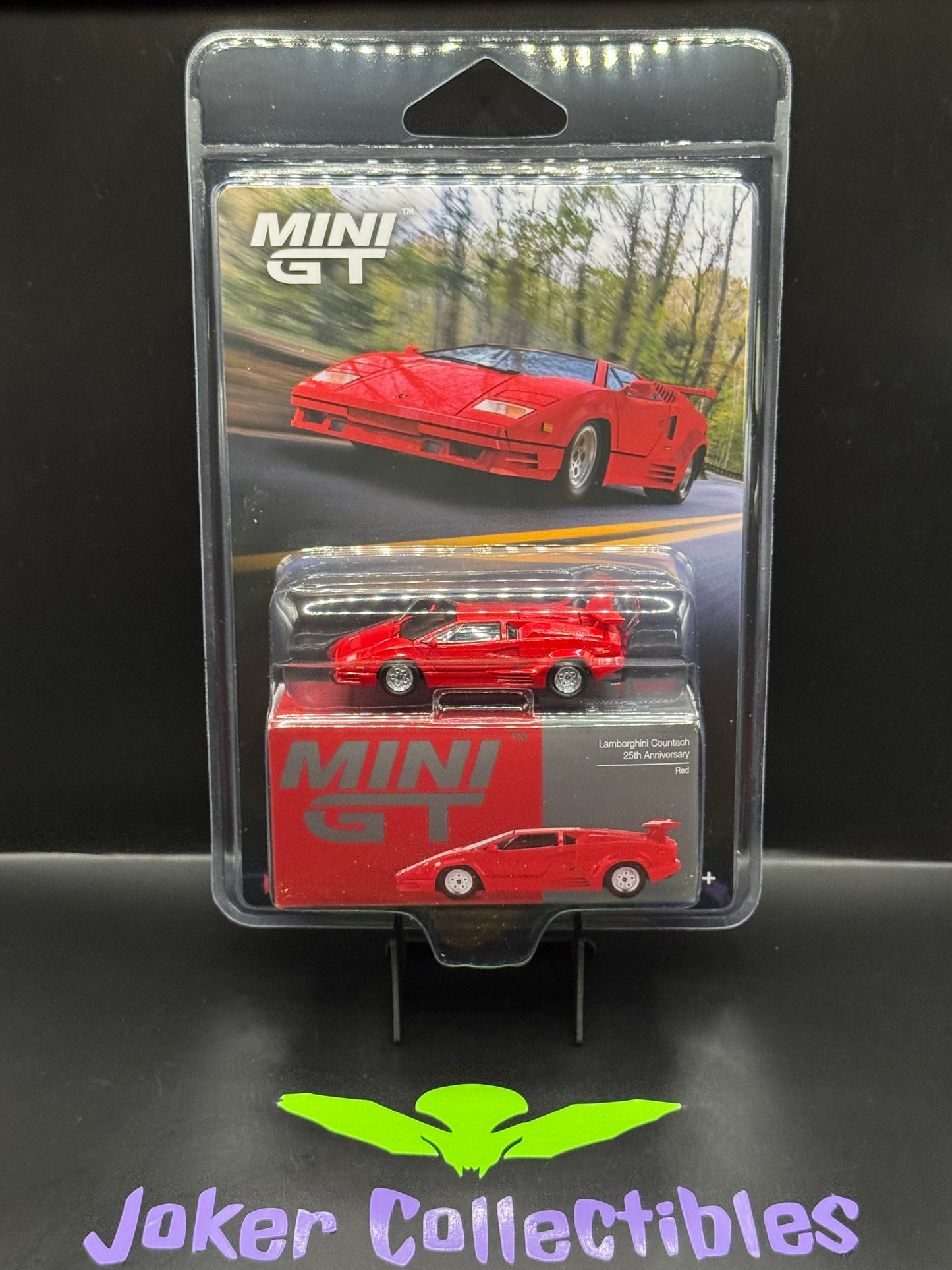 Mini GT #1192 Lamborghini Countach 25th Anniversary Red