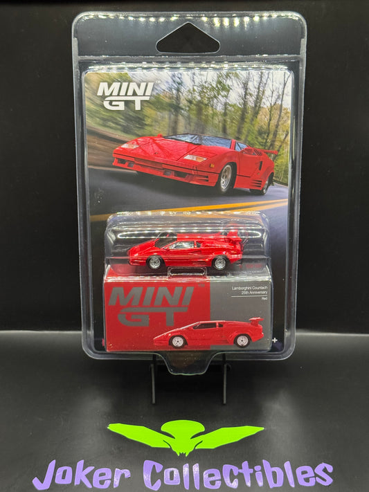 Mini GT #1192 Lamborghini Countach 25th Anniversary Red