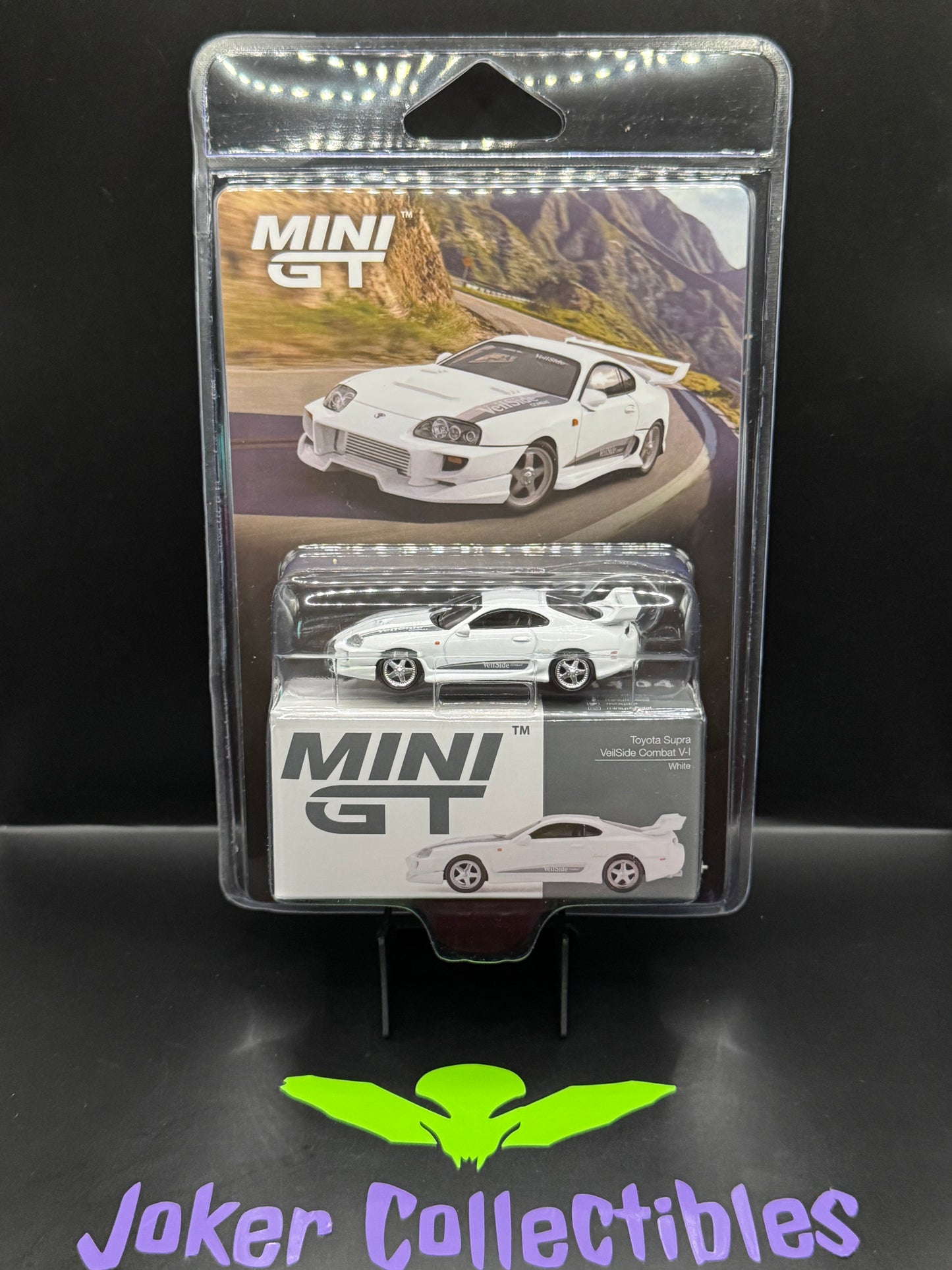 Mini GT #1104 Toyota Supra VeilSide Combat V-I White
