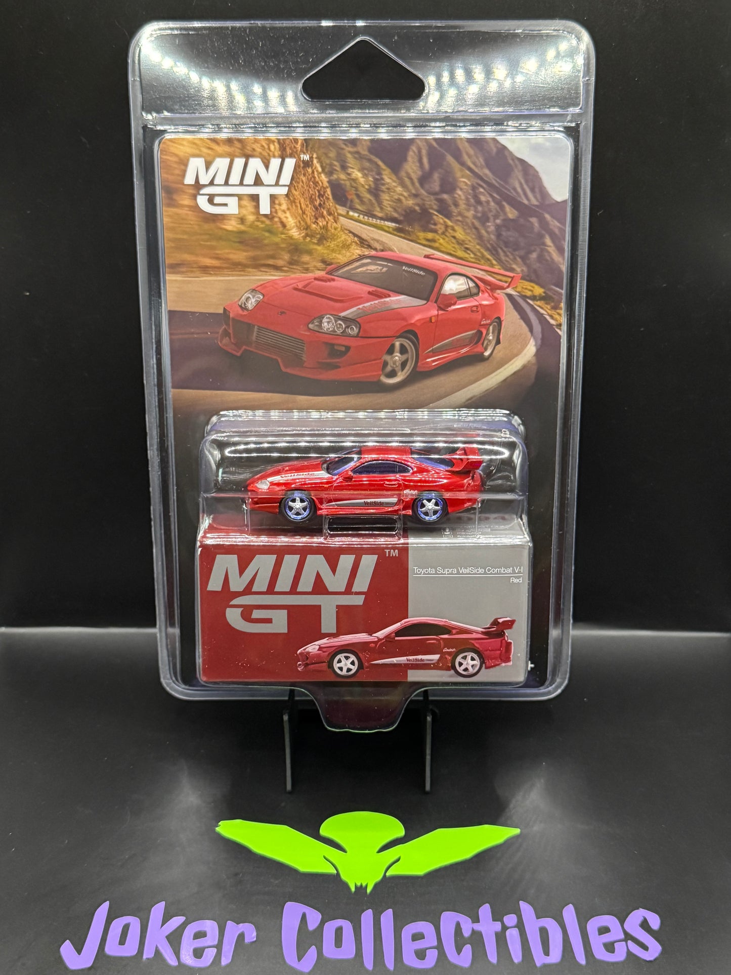 Mini GT Chase #1094 Toyota Supra VeilSide Combat V-I Red