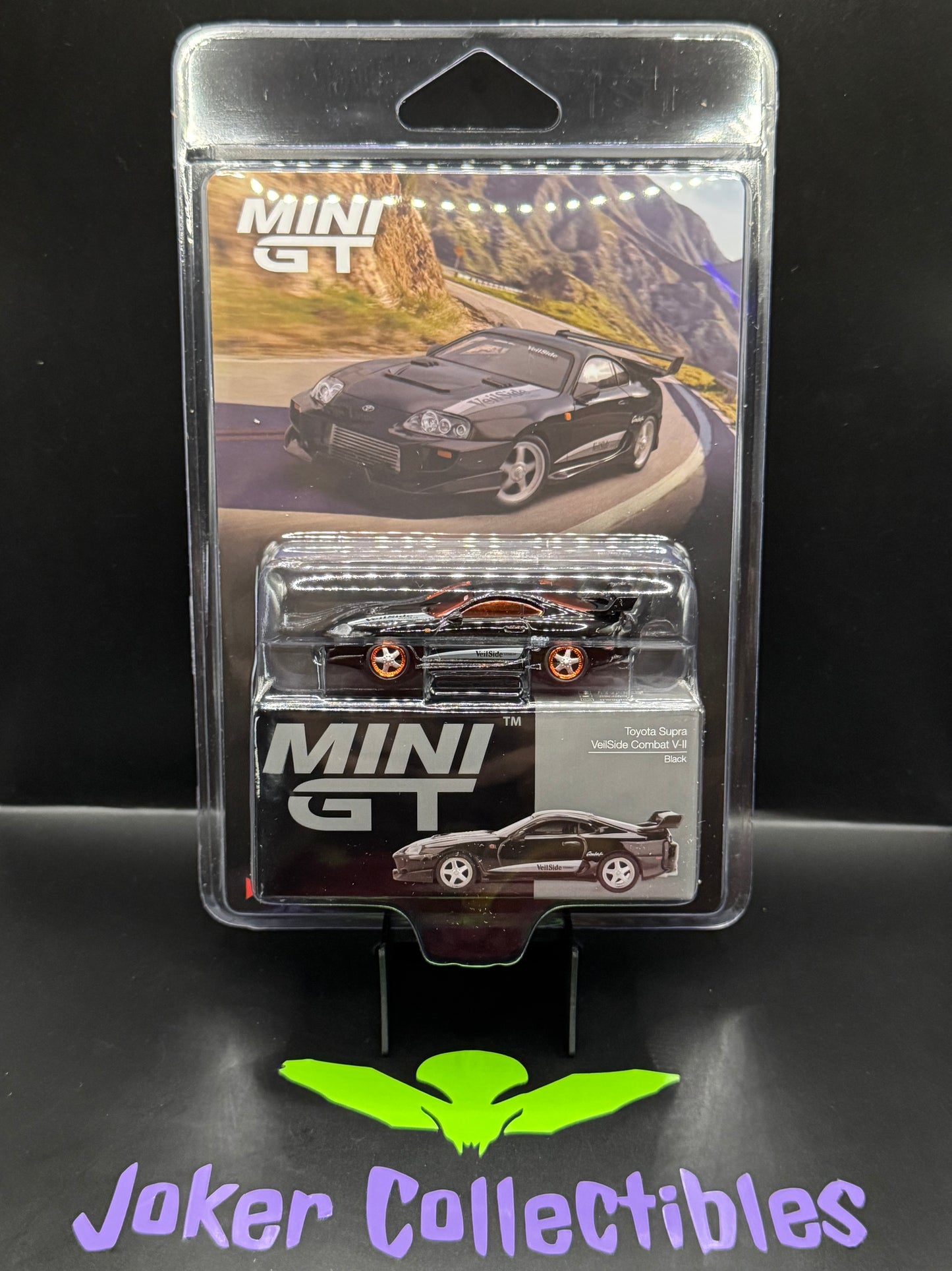 Mini GT Chase #1107 Toyota Supra VeilSide Combat V-II Black