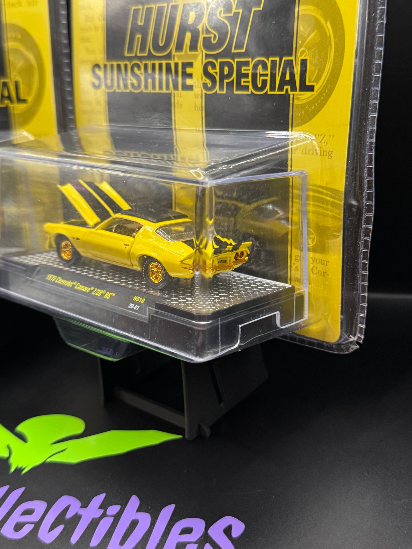 M2 Machines Regular & Chase Hurst Sunshine Special 1970 Chevrolet Camaro Z/28 RS HS10 20-81