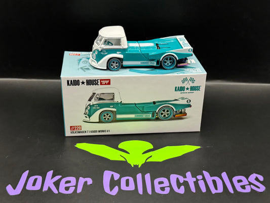 Kaido House Volkswagen T1 KAIDO WORKS V1 Turquoise White KHMG220 Chase Chance