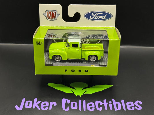 M2 Machines Green 1956 Ford F-100 Truck - Custom R97 26-26