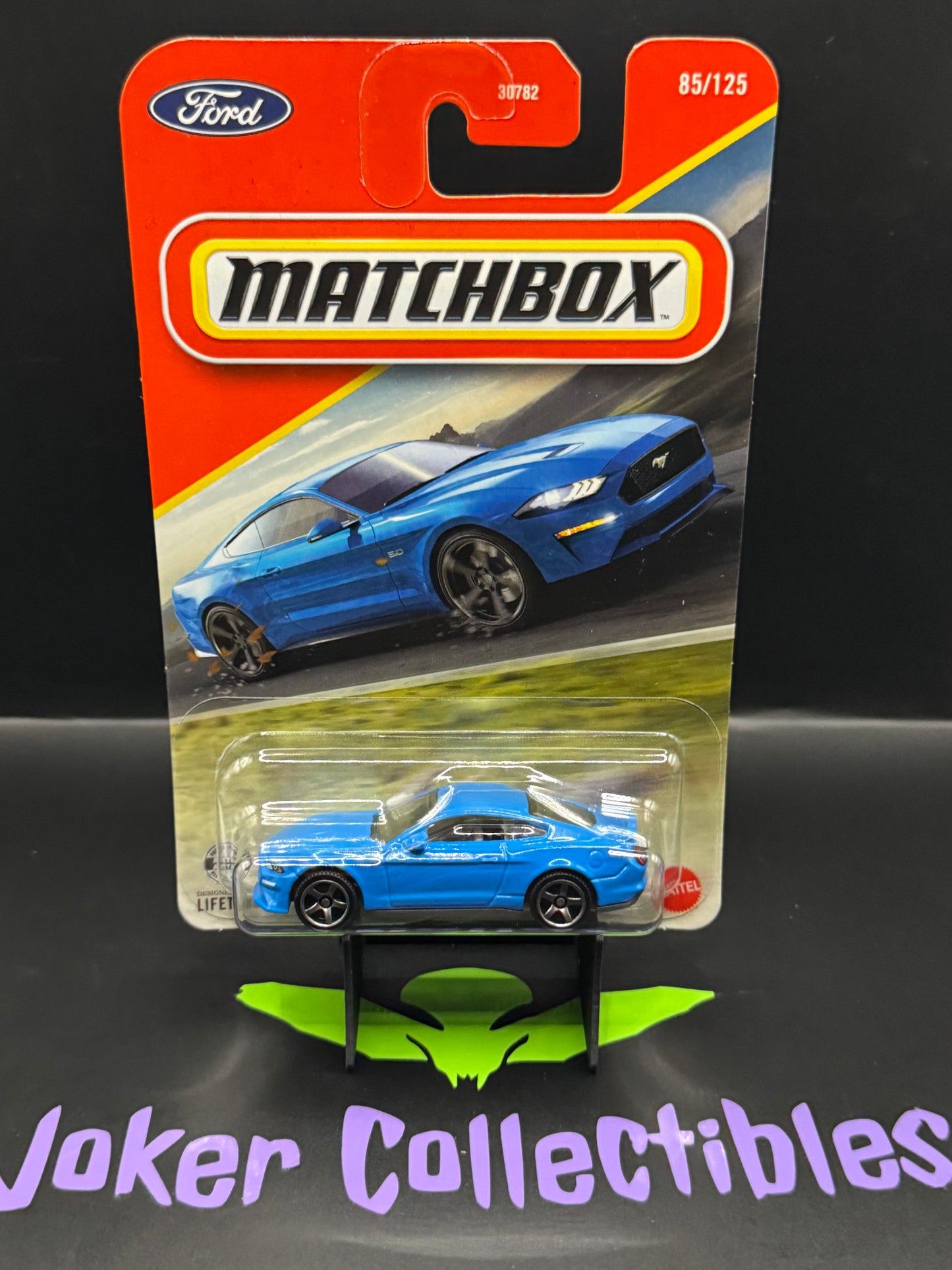 Matchbox 2026 Blue '19 Ford Mustang Coupe # 85/125
