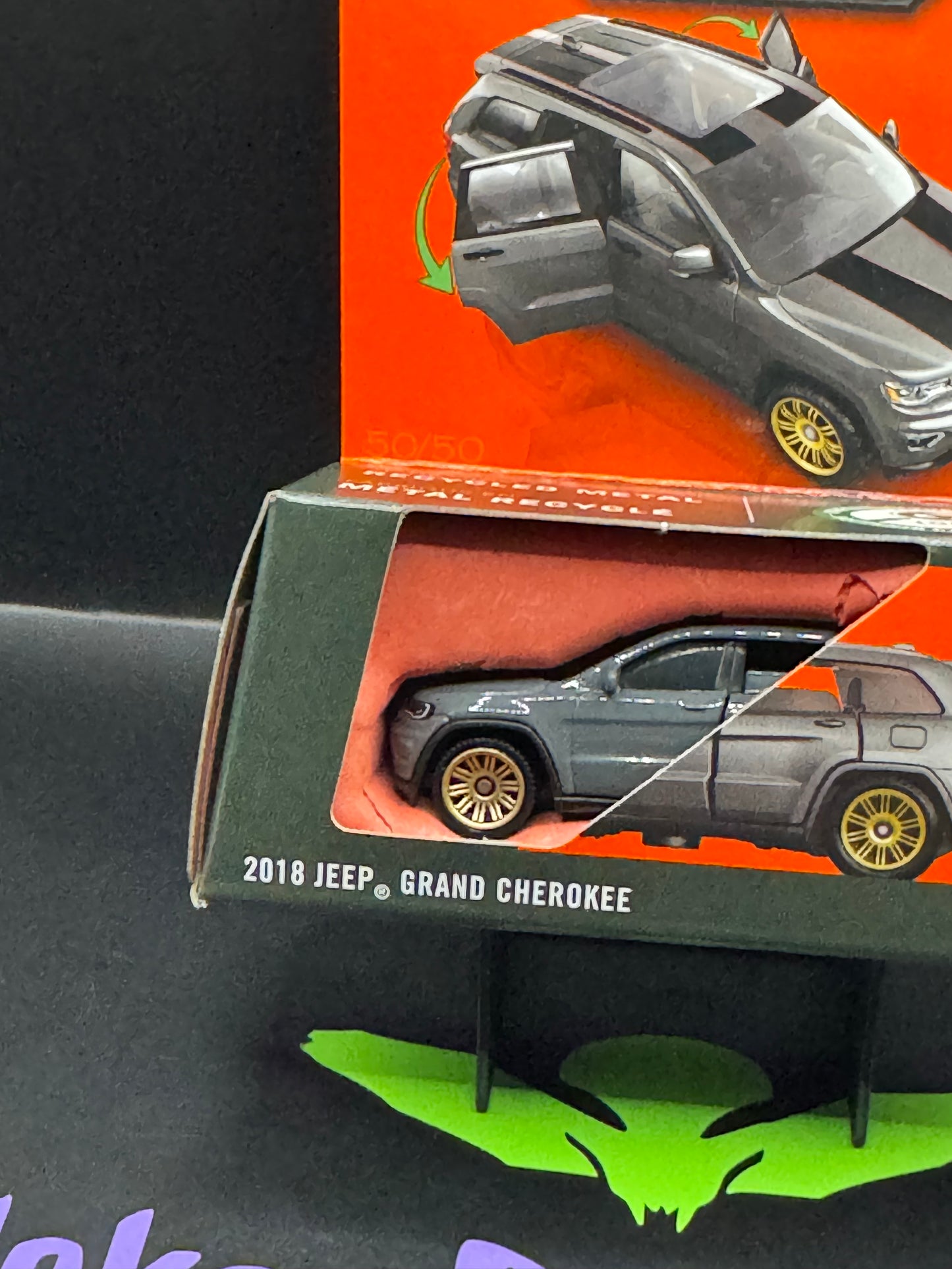Matchbox 2026 Moving Parts Gray 2018 Jeep Grand Cherokee