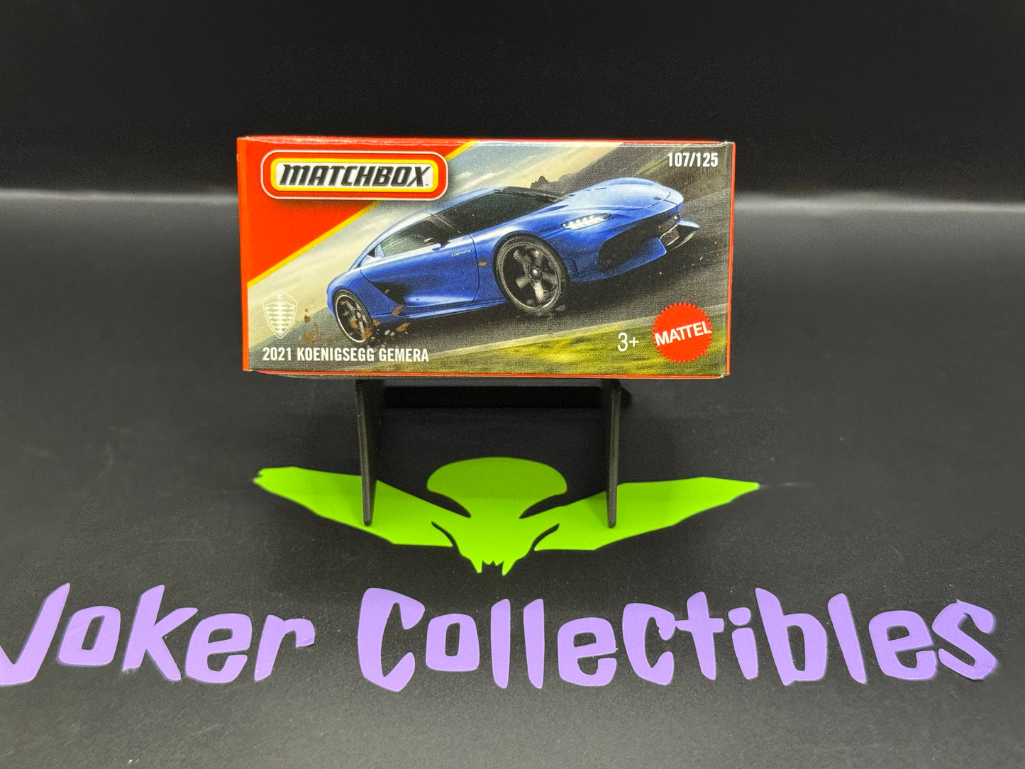 Matchbox Power Grabs 2026 Blue 2021 Koenigsegg Gemera 107/125