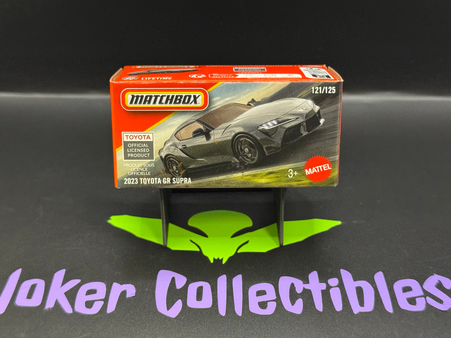 Matchbox Power Grabs 2026 Gray 2023 Toyota GR Supra 121/125