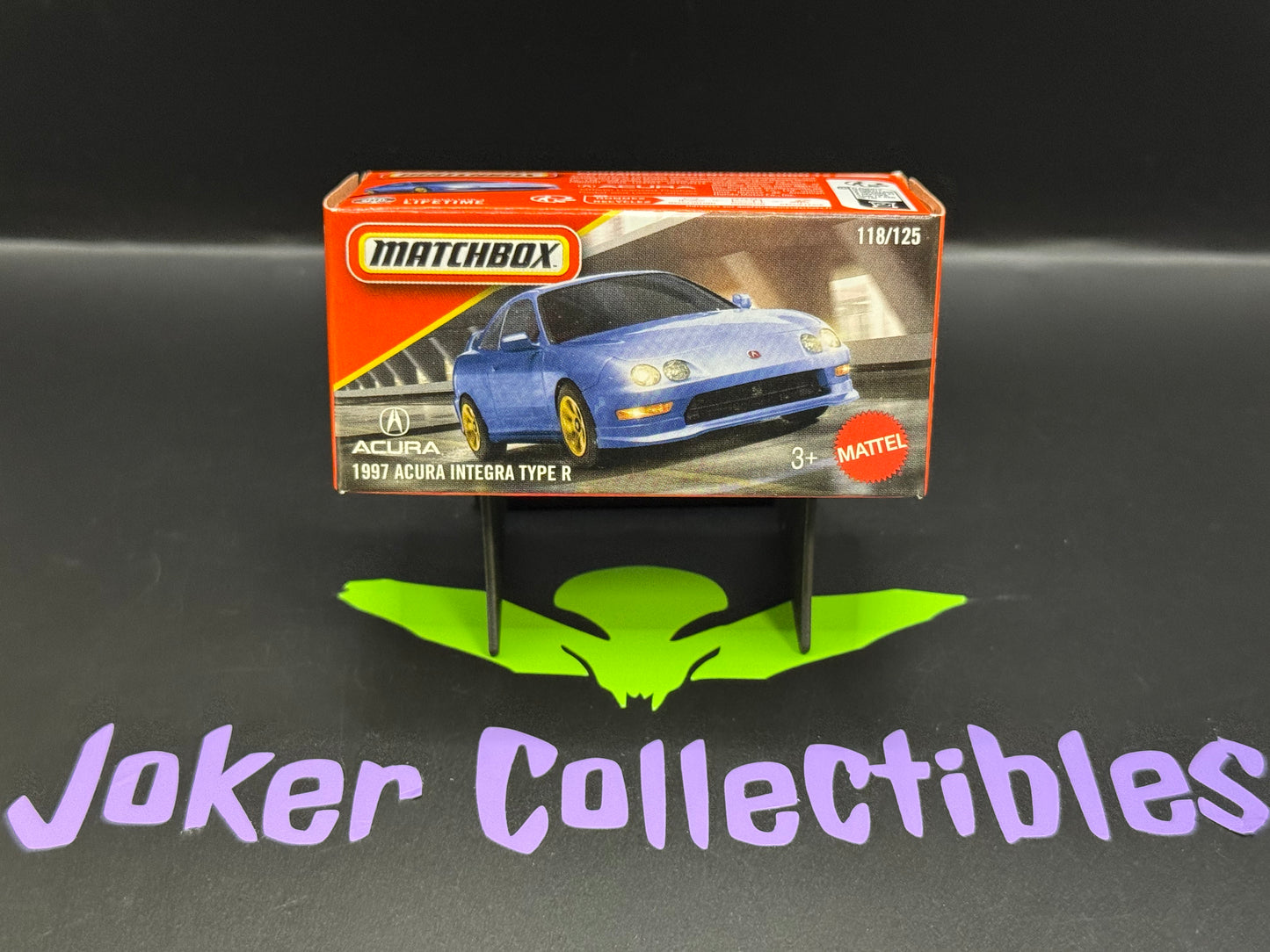 Matchbox Power Grabs 2026 Blue 1997 Acura Integra Type R 118/125