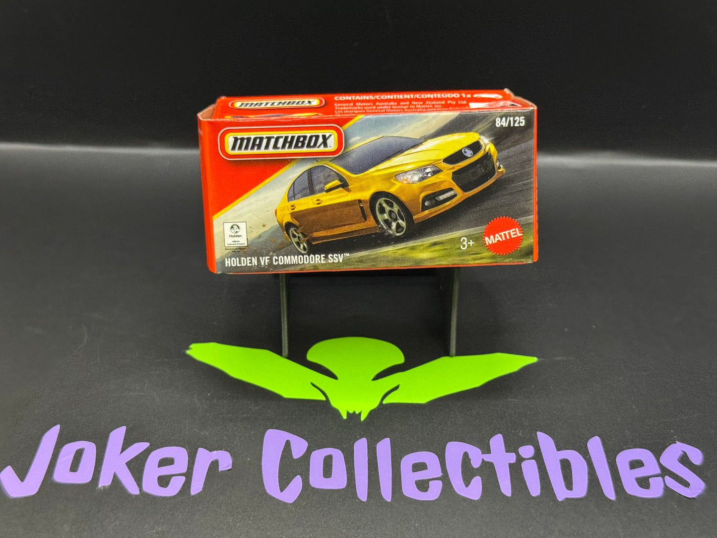 Matchbox Power Grabs 2026 Yellow Holden VF Commodore SSV 84/125