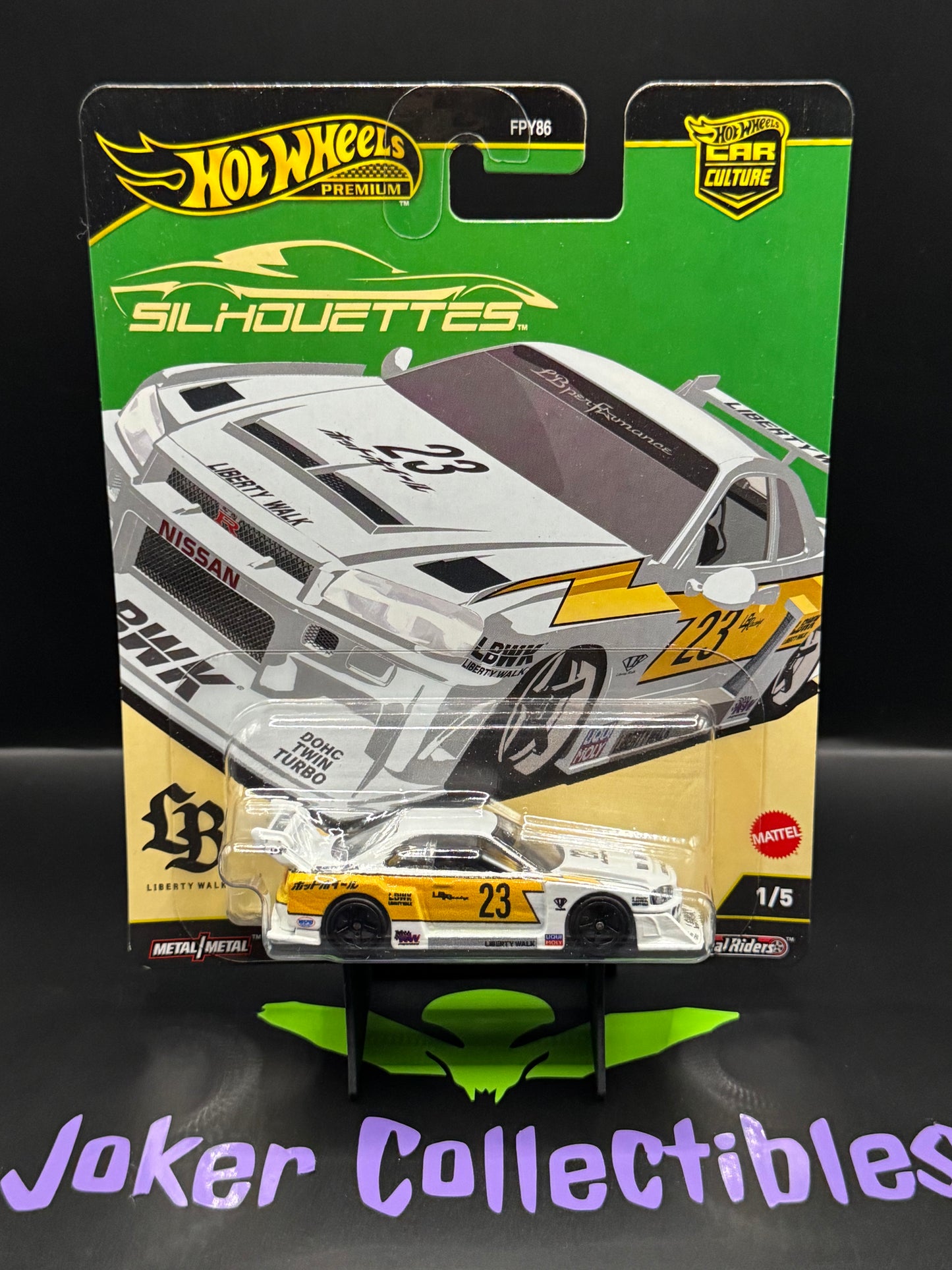 Hot Wheels Premium Car Culture Silhouettes LB-ER34 Super Silhouette Nissan Skyline # 1/5