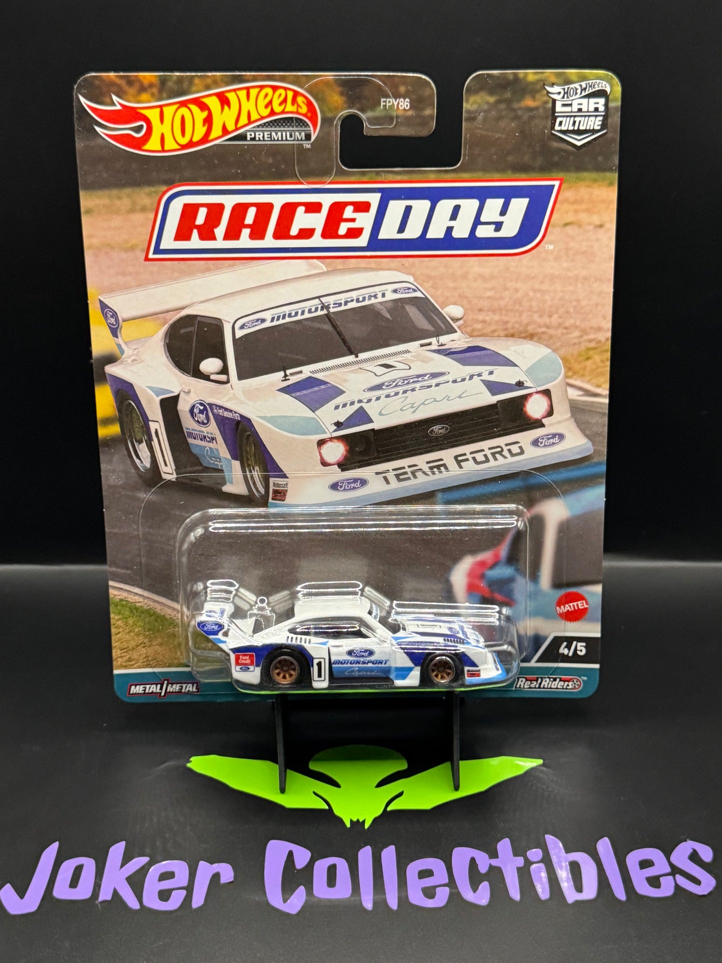 Hot Wheels Premium Car Culture Race Day Ford Capri Gr.5 # 4/5
