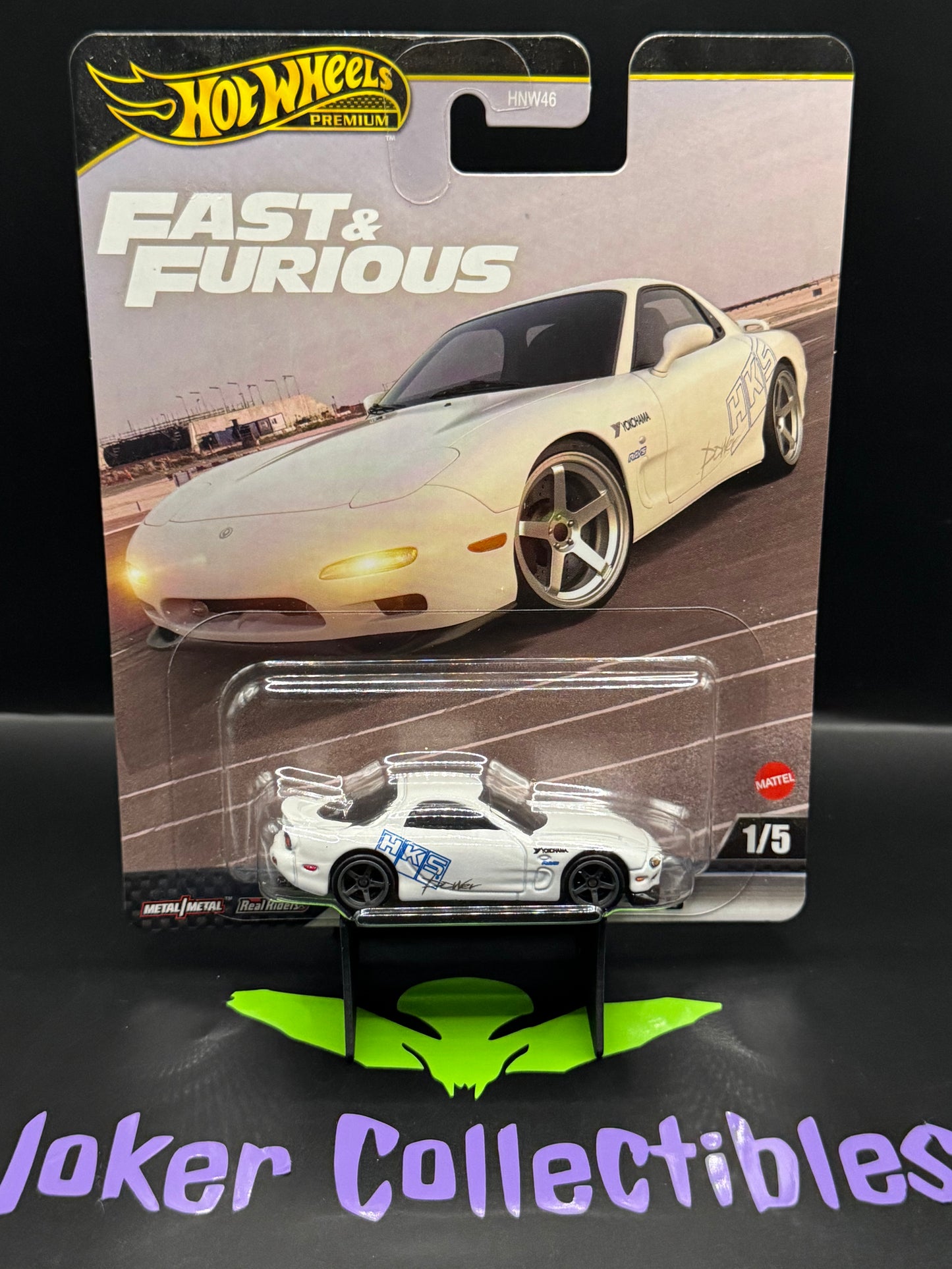 Hot Wheels Premium Fast & Furious The Fast and the Furious HKS Mazda RX-7 FD # 1/5