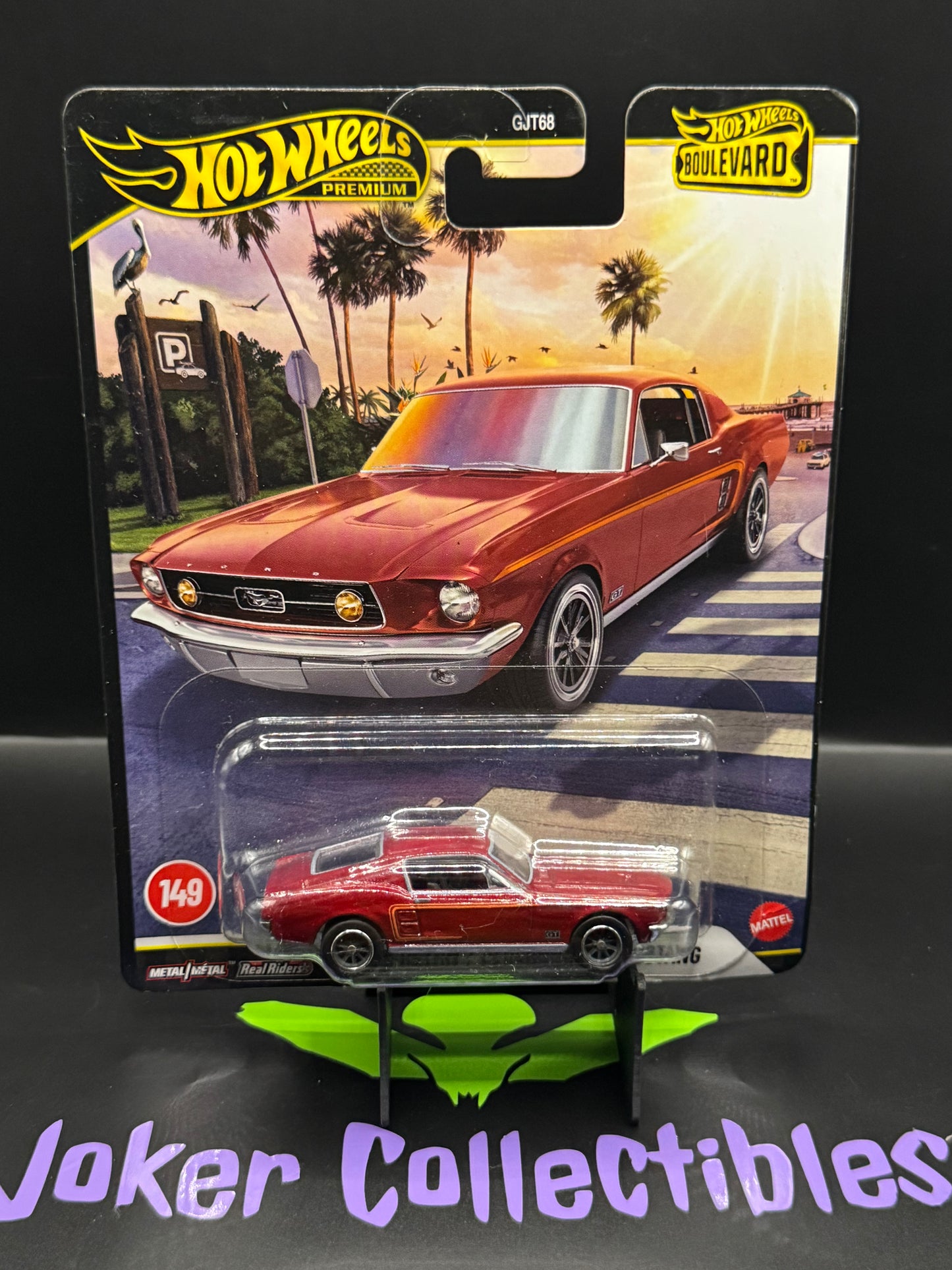 Bad Card Hot Wheels Premium Boulevard '67 Custom Mustang # 149