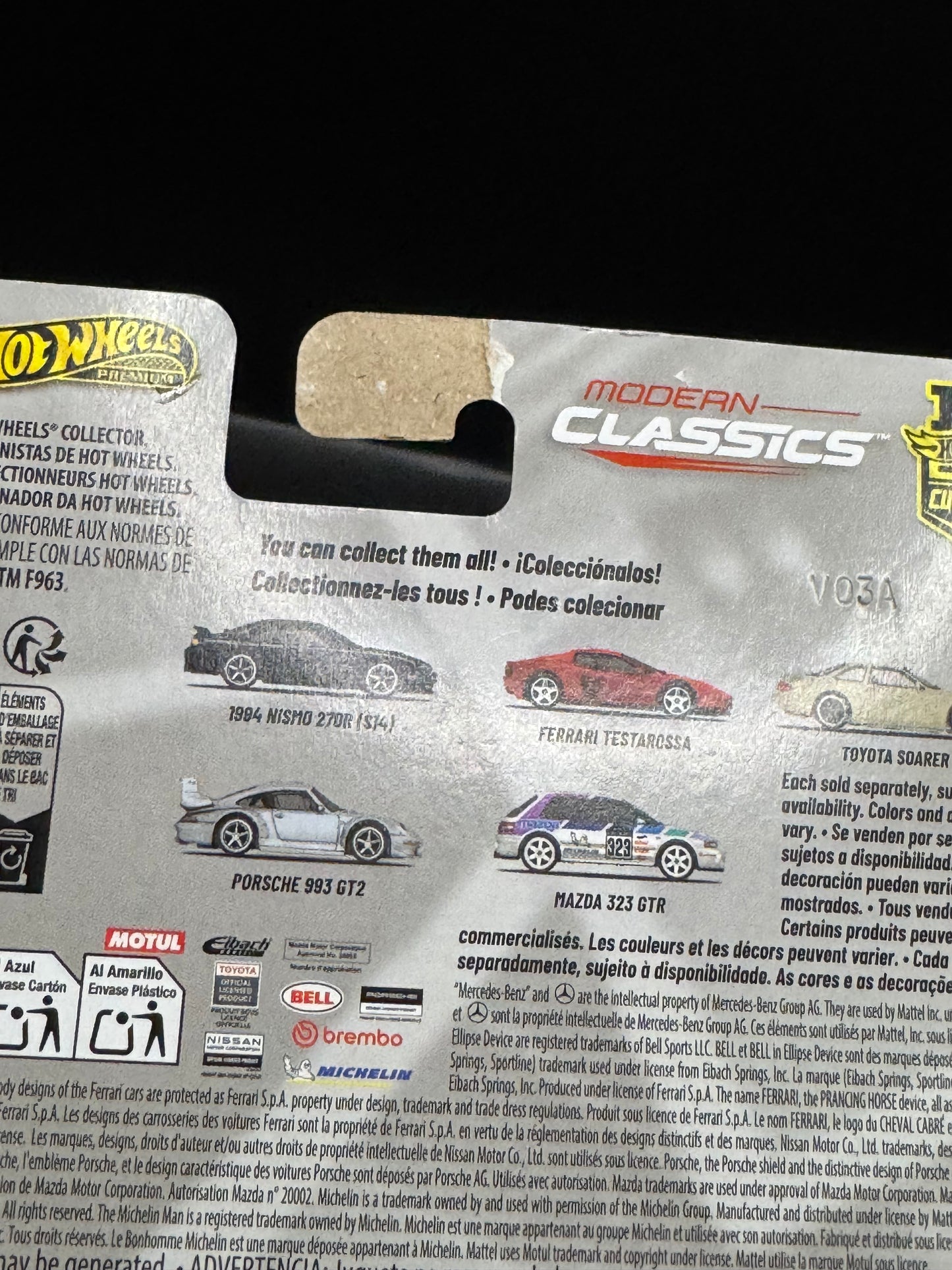 Bad Card Hot Wheels Premium Car Culture 2026 Modern Classics Porsche 993 GT2 # 4/5