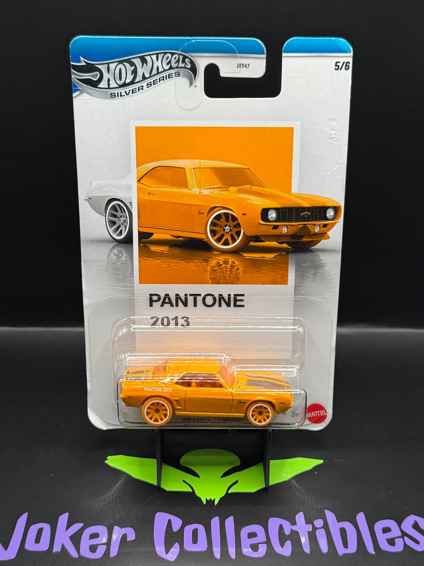 Bad Card Hot Wheels Silver Series Pantone '69 COPO Camaro # 5/6
