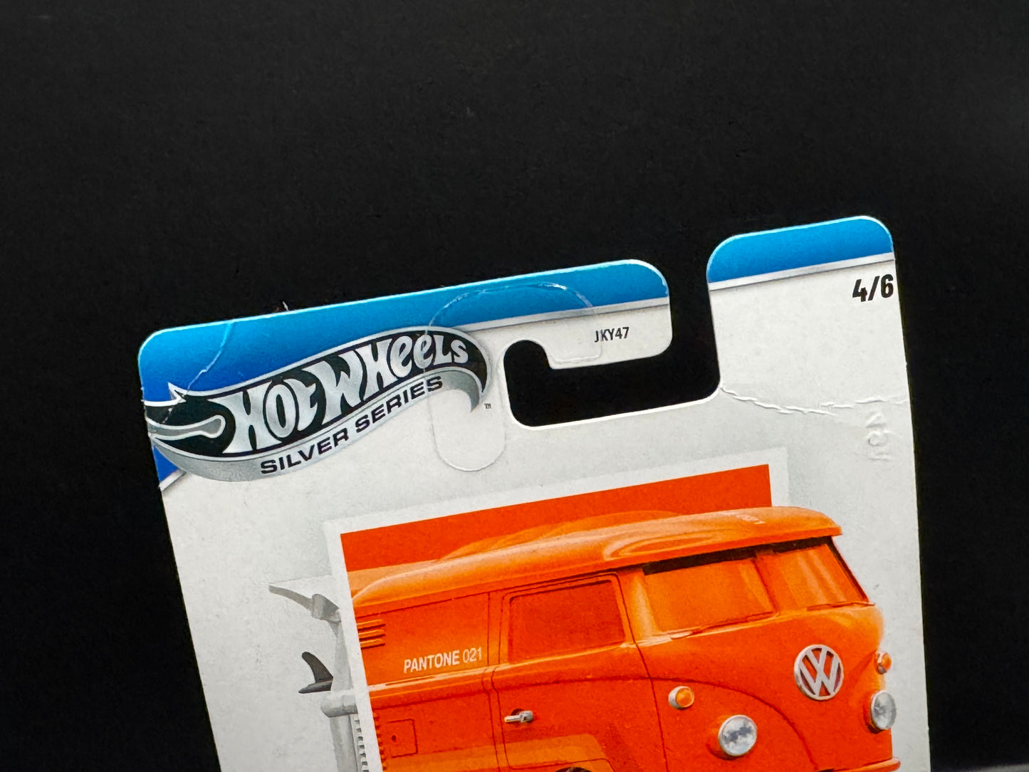 Bad Card Hot Wheels Silver Series Pantone Kool Kombi # 4/6