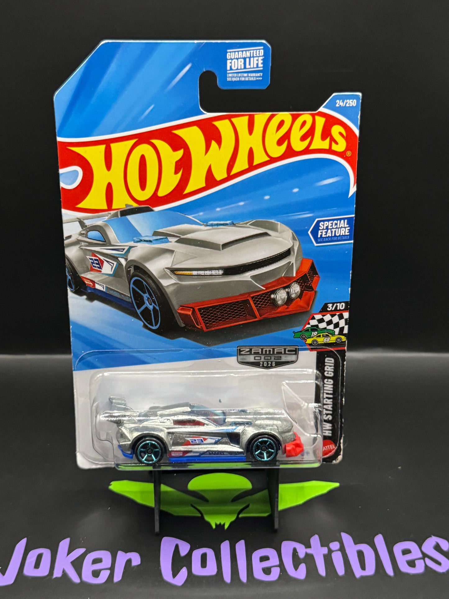 Bad Card Hot Wheels 2026 Zamac 002 Track Ripper 24/250 HW Starting Grid 3/10