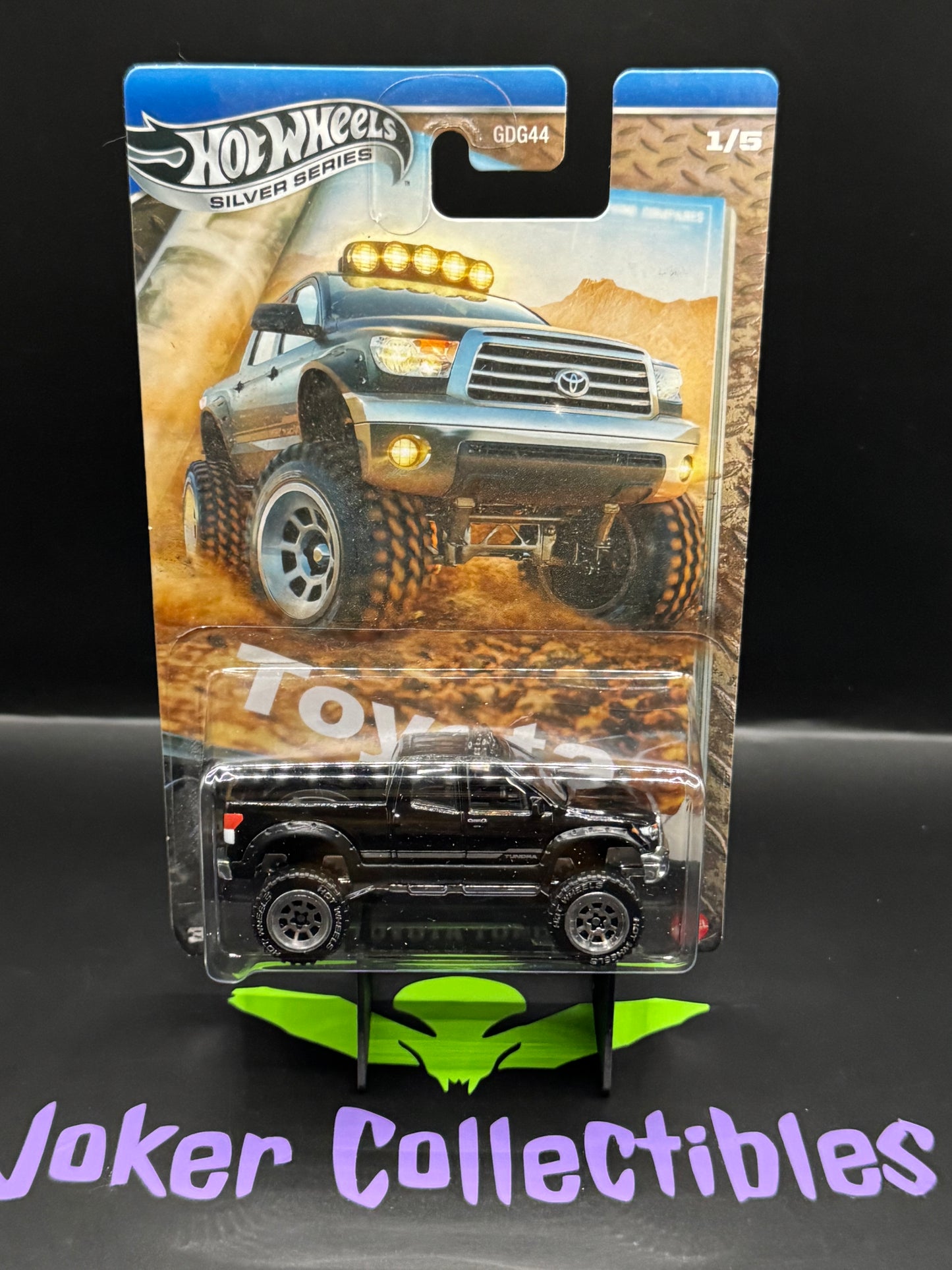 Hot Wheels Silver Series Toyota Trucks Series '10 Toyota Tundra # 1/5