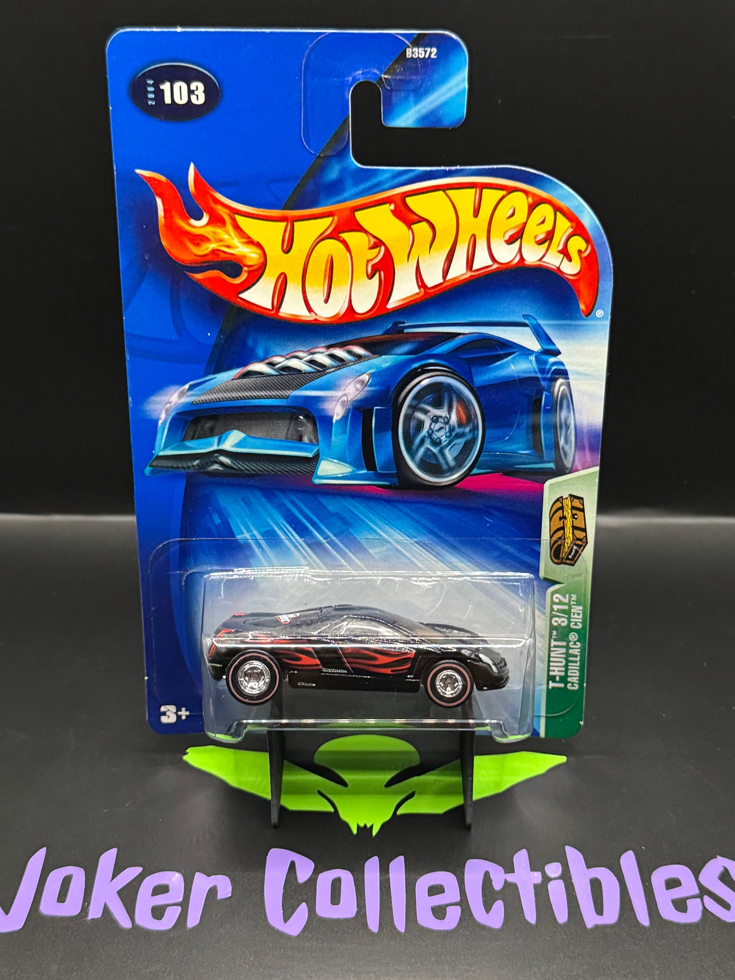 Hot Wheels 2004 T-Hunt 3/12 Cadillac Cien Collector No. 103 Real Riders