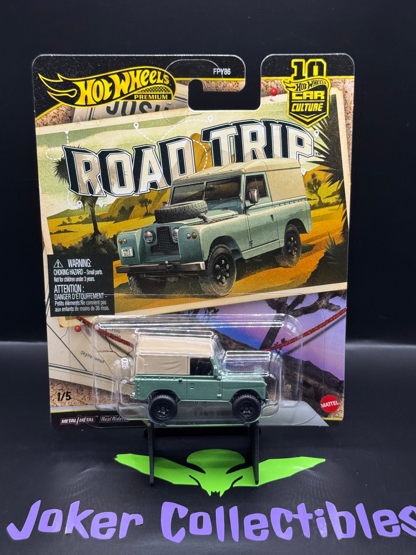 Hot Wheels Premium Car Culture 2026 Road Trip Land Rover S2 # 1/5