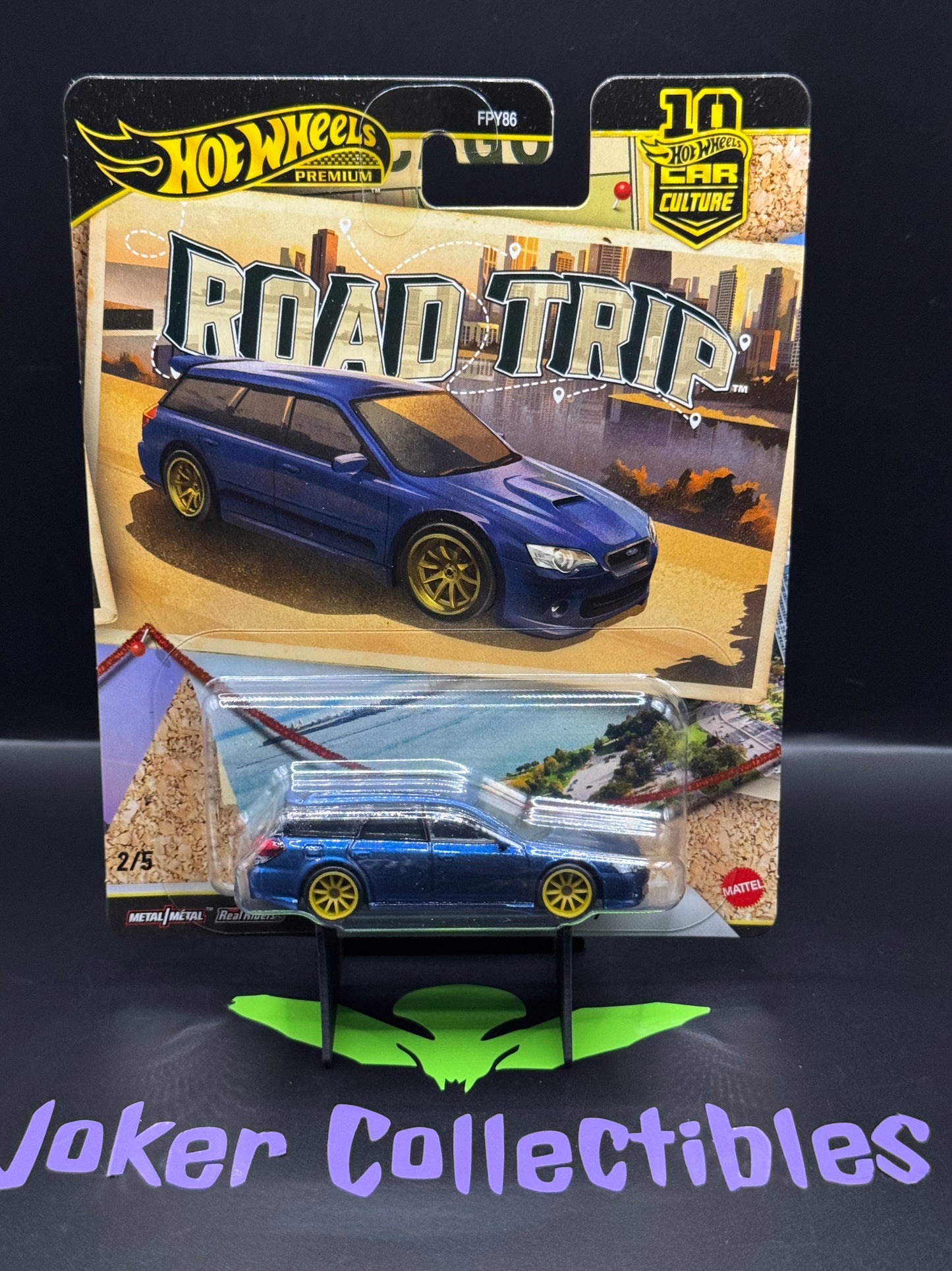 Hot Wheels Premium Car Culture 2026 Road Trip Subaru Legacy GT BP # 2/5