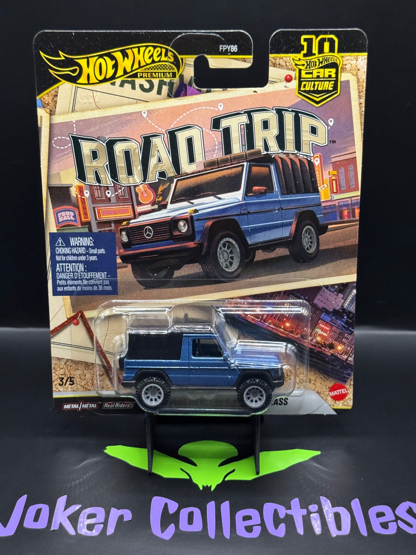 Hot Wheels Premium Car Culture 2026 Road Trip 1993 Mercedes-Benz G-Class # 3/5