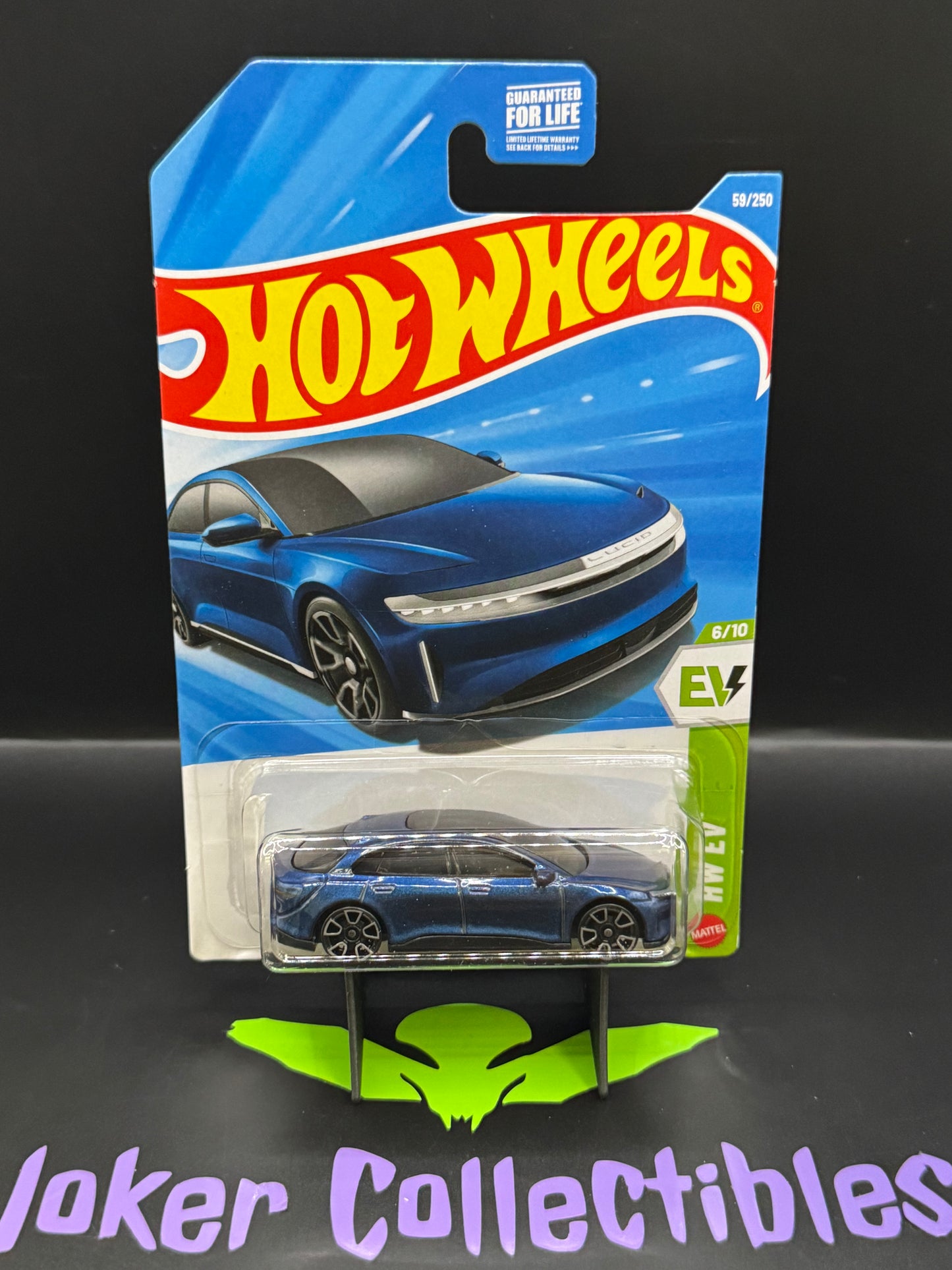 Hot Wheels 2026 Blue Lucid Air 59/250 HW EV 6/10 L Case