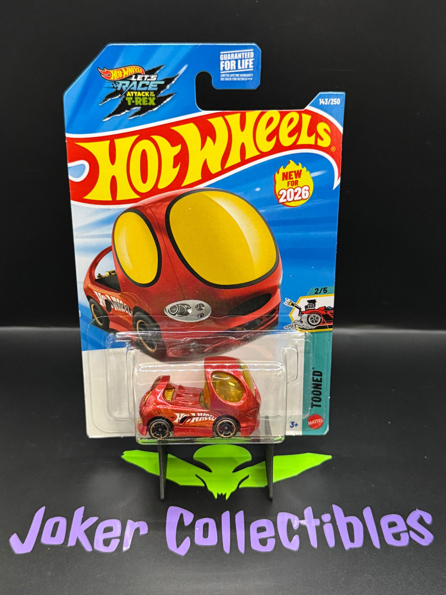 Hot Wheels 2026 Orange Deora Too'nd 143/250 Tooned 2/5 L Case