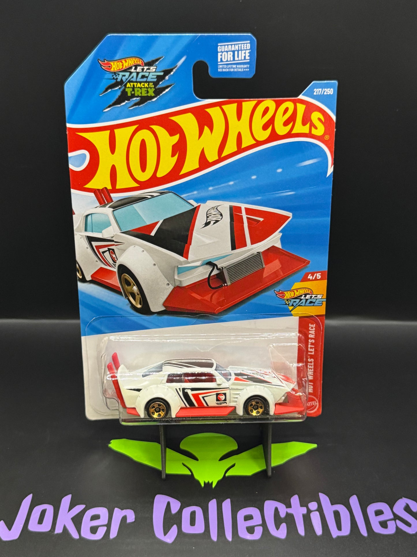 Hot Wheels 2026 Treasure Hunt White & Red Mad Manga 217/250 Hot Wheels Let's Race 4/5