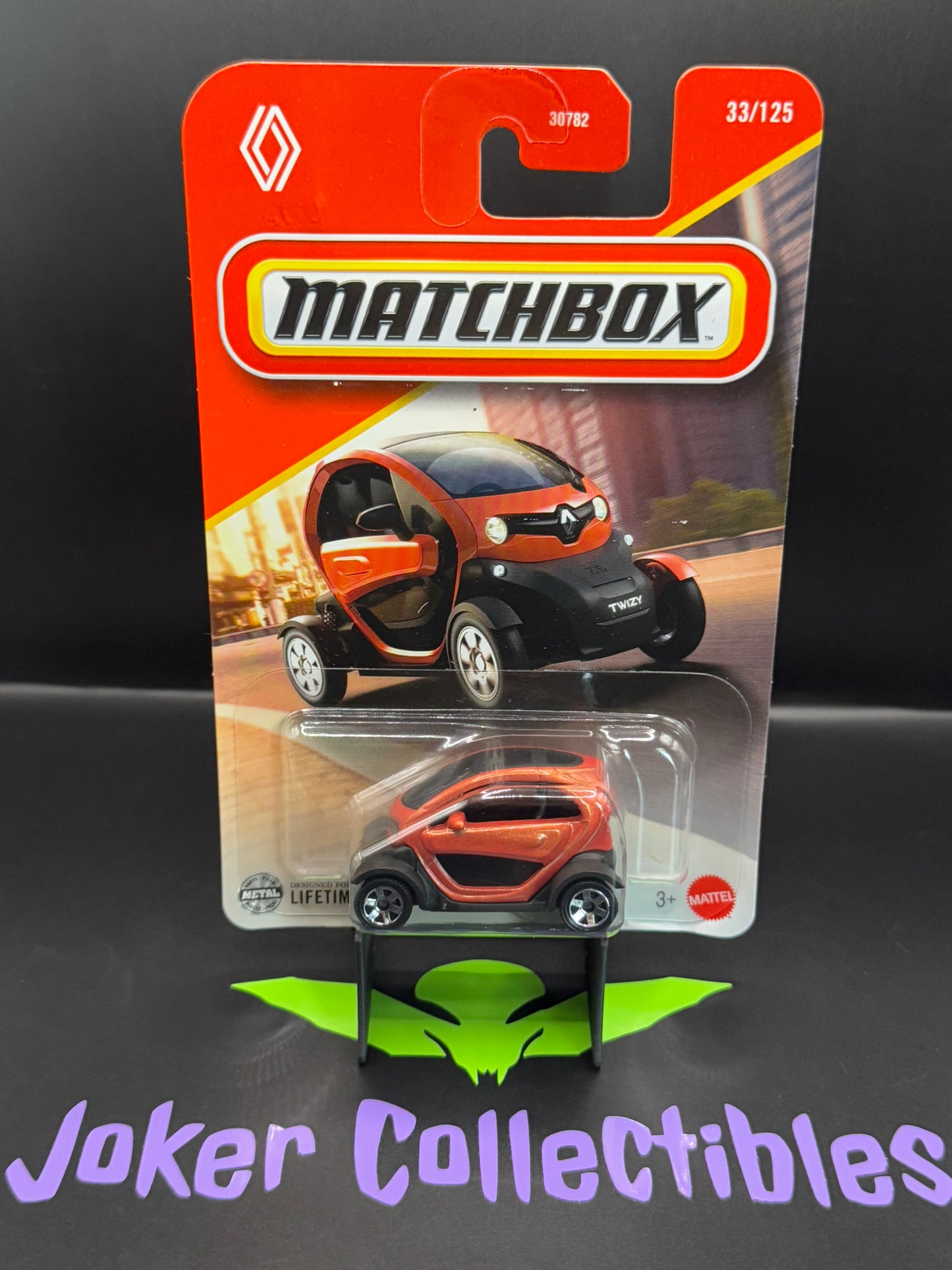 Matchbox 2025 Orange 2022 Renault Twizy # 33/125