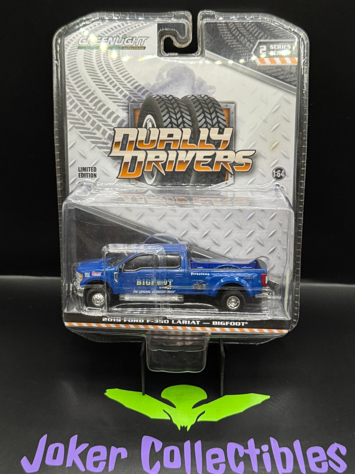 Greenlight Dually Drivers Series 2 2019 Ford F-350 Lariat Bigfoot