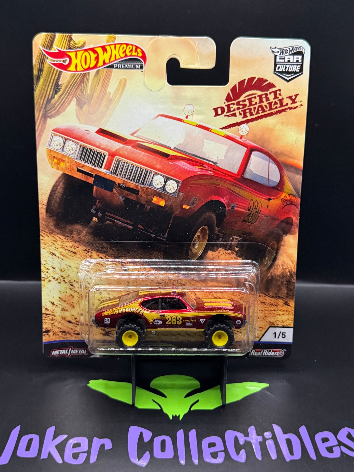 Hot Wheels Premium Car Culture Desert Rally '70 Oldsmobile 442 # 1/5