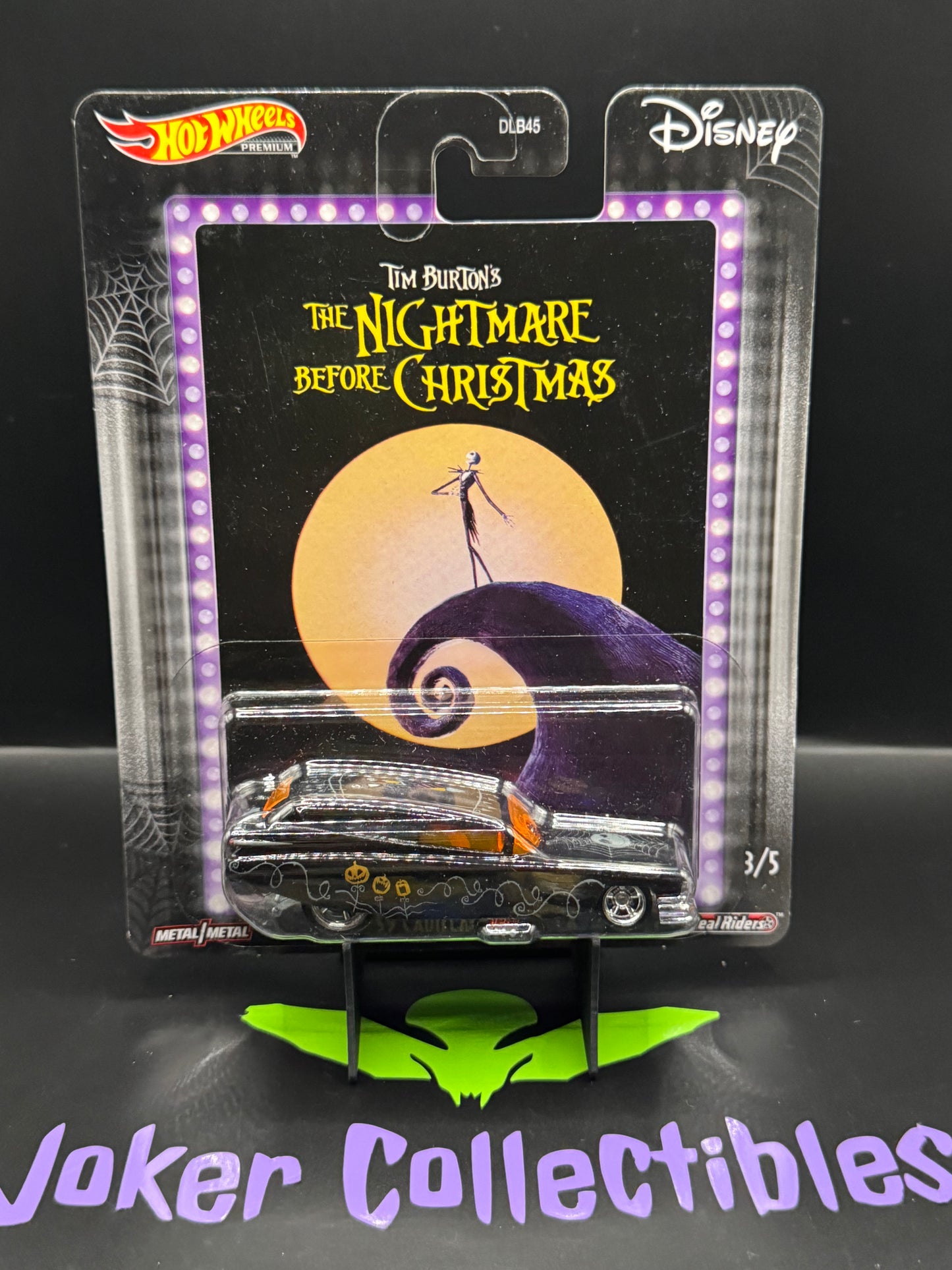Hot Wheels Premium Pop Culture 2020 The Nightmare Before Christmas '59 Cadillac Funny Car