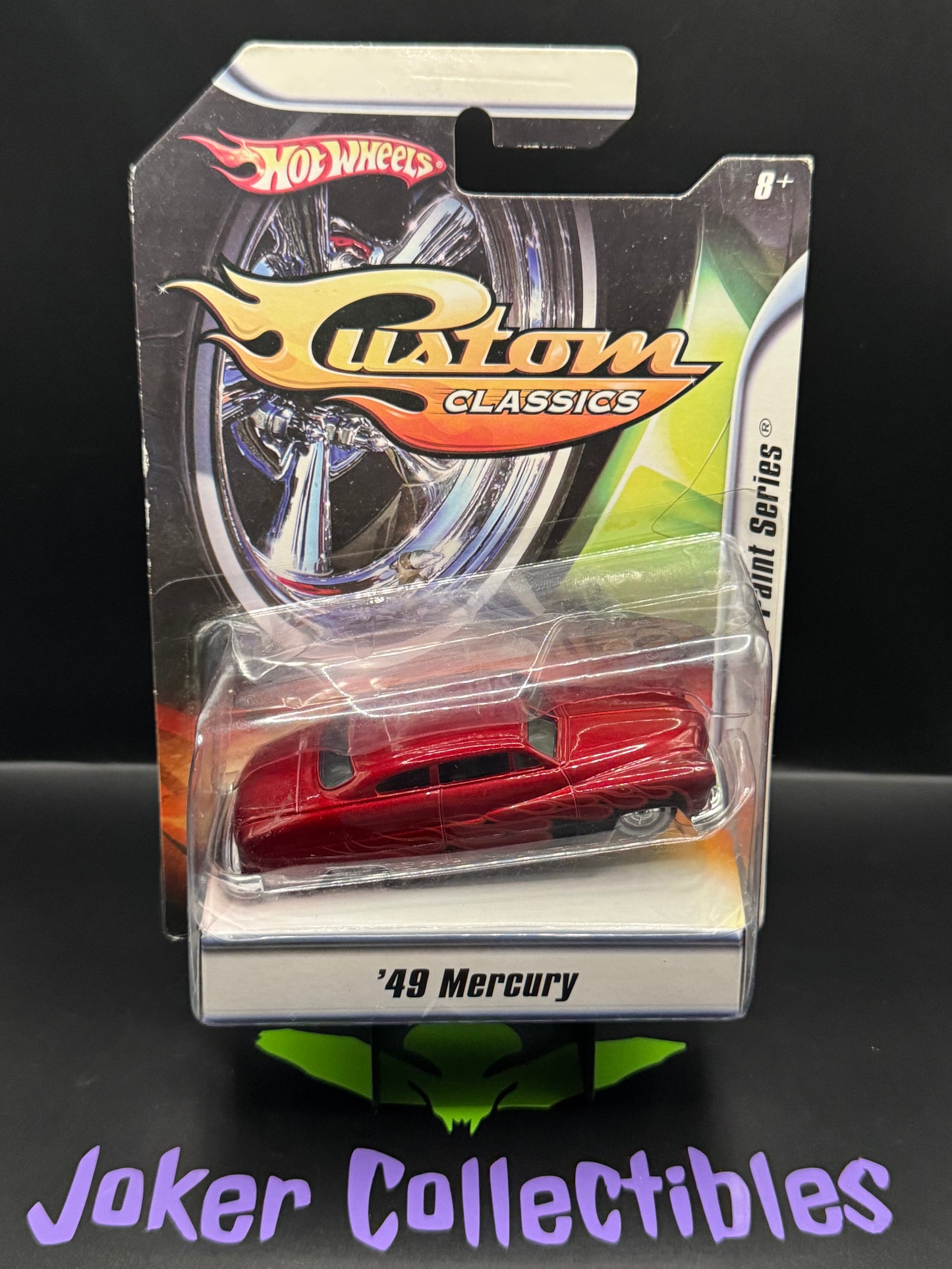 Hot Wheels 1:50 Scale 2008 Custom Classics Fresh Paint Series '49 Mercury Red