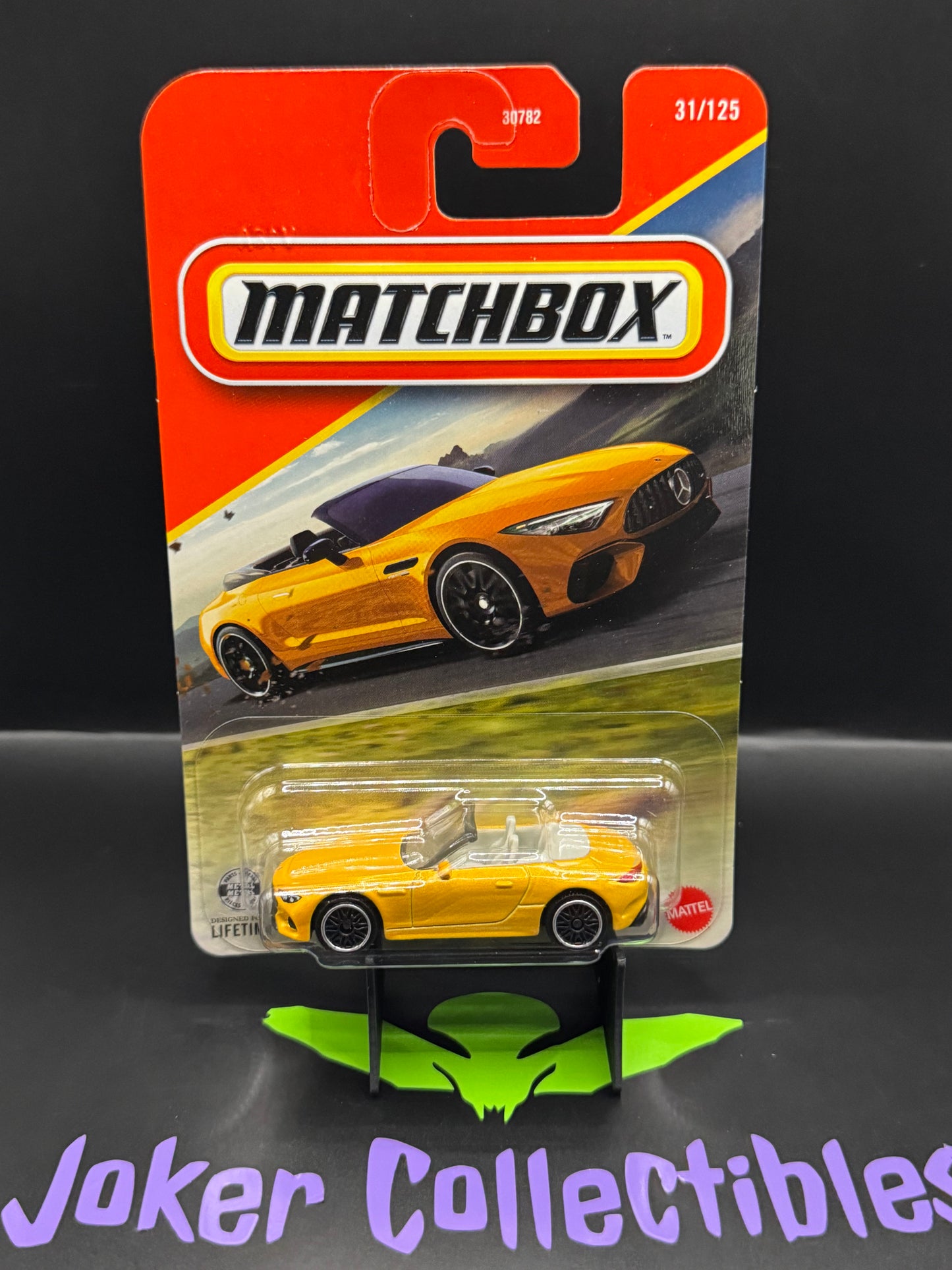 Matchbox 2026 Yellow Mercedes-Benz SL 63 # 31/125